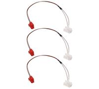 NUSITOU Sensor de Protección contra Sobrecalentamiento Ntc50k con Conector Cuadrado y Carcasa de Cerámica, 3 Piezas para Calentador Diésel de Estacionamiento