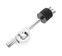 NUSITOU Soporte para Platillos Ajustable con Pinza Giratoria para Batería, Accesorio de Hardware Resistente, Compatible con Brazos Boom, Adecuado para Apilador de Platillos en Conciertos