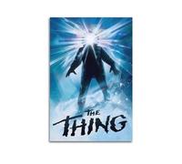 NUSLNG Póster decorativo de la película The Thing en lienzo para decoración de pared, decoración moderna de dormitorio familiar, 60 x 90 cm, estilo sin marco