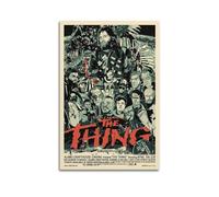 NUSLNG Póster decorativo de la película The Thing para pared, decoración moderna de dormitorio familiar, 30 x 45 cm, estilo sin marco
