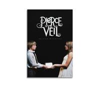 NUSLNG Póster decorativo de Pierce The Veil en lienzo para decoración de pared, decoración moderna de dormitorio familiar, pósteres de 30 x 45 cm, estilo sin marco