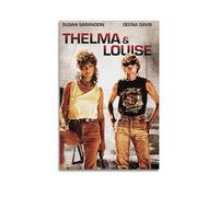 NUSLNG Thelma & Louise - Póster artístico para decoración de habitación, decoración estética de dormitorio, póster de lona para dormitorio, 50 x 75 cm, estilo sin marco
