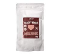 nut&me Cacao con colágeno hidrolizado tipo 1 y magnesio 250 g | Sin gluten ni lactosa, Alto en magnesio, Alto en hierro, Fuente de potasio, Dieta keto