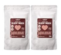 nut&me Cacao con colágeno y magnesio 500 g | Pack 2 x 250 g, Sin gluten ni lactosa, Dieta keto, Alto en magnesio, Alto en hierro, Fuente de potasio