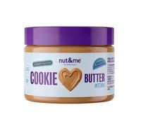 nut&me Crema de galleta 250 g | Cremosa e intensa | Elaborada a base de frutos secos, Sin gluten ni edulcorantes, Repostería, Natural