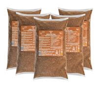 nut&me Harina de nuez pecana 5 kg | Sin gluten | Alto en fibra | KETO | Alternativa para repostería saludable | Ideal para bizcochos| Pack 5 x 1 kg
