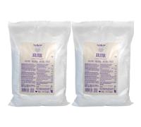 nut&me Xilitol 2 kg | Edulcorante 100% Natural | Sin gluten y Vegano | Sustituto del Azúcar Bajo en Calorías y Carbohidratos | Ideal repostería | Pack 2 x 1 kg