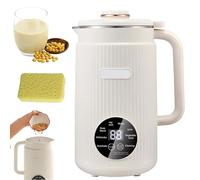 Nut Milk Maker, 8-in-1 Automatic Soy Milk Maker & Oat Milks Makers Machine, 1200ml Plant Makers with 12H Delay Start, Keep Warm & Self-Cleaning for Almond, Soya, Soup, Juice & Smoothies (White)