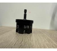 Nut Zipper Drill Attachment, Accesorio de Taladro con Cremallera Para Una Rápida Extracción de Tuercas y Pernos, Diseñado Específicamente Para Varillas Roscadas de 1/4 ", 3/8" y 1/2" (2pcs)