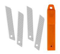 Nutabevr 100 pcs Cuchillas de cúter 18 mm de ancho, Cuchillas de repuesto para cortador de cajas, Cuchilla tronzable para cúter, para Cuchillos,Retractables, Cutters