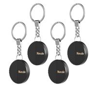 Nutale Mate Buscadores de Artículos Localizador de Llaves 4PCS - Compatible con iOS y Android - Localizador con Llavero para Llaves de Coche Mascotas o Mochilas