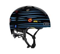 Nutcase Little Nutty-Defy Gravity (Reflective) Casco para Joven, Unisex, Multicolor, S