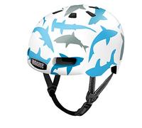 Nutcase Nutty-Baby Shark Casco para jóvenes Unisex, Multicolor, XXS