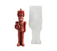 Nutcracker Candle Mold - 3D Animal Silicone | Resin & Soap Casting