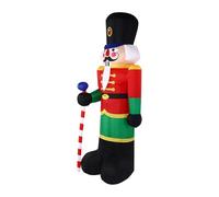 Nutcracker genérico inflable | 8 ft impermeable LED Lights Decor Christmas Yard inflable for Family Friends Indoor Party Holiday Garden Lawn Home