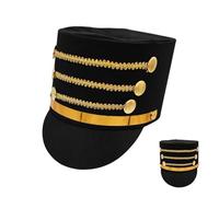Nutcracker Hat - Polyester 58 Cm | Ring Leader Top Hat | Cosplay Dress Up Accessory Fits Head Circumference Stage Performance Costume For Carnival Halloween Christmas Party Parades Family Gatherings