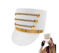 Nutcracker Hat - Polyester 58 Cm | Ring Leader Top Hat | Cosplay Dress Up Accessory Fits Head Circumference Stage Performance Costume For Carnival Halloween Christmas Party Parades Family Gatherings