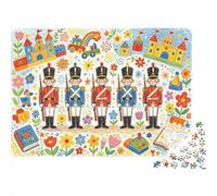 Nutcracker Puzzle for Boy & Girl 1000 Piezas Recyclable Tin Soldiers Puzzle Divertido and Desafiante Juego Familiar Great Regalo Idea for Child‘s Cumpleaños 38x26cm/1000pcs