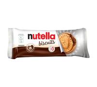 Nutella Galletas - Galletas doradas y crujientes corazón Nutella - Formato familiar - Ideal para merienda y compartir - 28 x 3 galletas