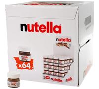 Nutella Mini 25g Crema de Avellanas y Cacao en Bote de Cristal 25g*64