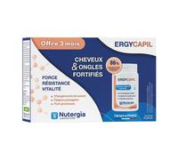 Nutergia Ergycapil Pack Cabello y Uñas Fortificado 3x90caps