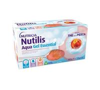 Nutricia Nutilis - Aqua Gel Essential Alimento per Disfagia gusto The alla Pesca, 4x125g