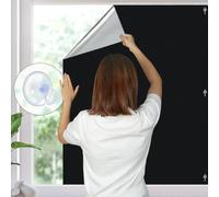 NUTKIT Estor Blackout con Ventosas Seguras 60 x 93 cm, Tela Oxford 420D | con Recubrimiento PU,Aislamiento Térmico y Protección UV, Sin Taladrar, Lavable,para Ventanas, Techo Solar,Hogar y Caravana