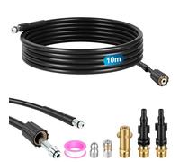 NUTKIT Manguera Limpieza Tuberías 10M 180 Bar,Kit Limpiezas de Tubería