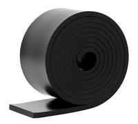 NUTKIT Tira de Goma Flexible Rollo de Caucho 1m×40mm×3mm, Plancha Goma Adhesivo,Gomas de Neopreno Plancha,para Sellos de Bricolaje,Protección de Revestimientos de Pisos,Antivibración,Antideslizante