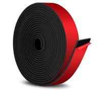 NUTKIT Tira de Goma Flexible Rollo de Caucho 3m×20mm×2mm, Plancha Goma Adhesivo,Gomas de Neopreno Plancha,para Sellos de Bricolaje,Protección de Revestimientos de Pisos,Antivibración,Antideslizante