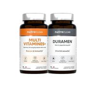 Nutraclear - Virility Pack - Duramen, Multivitaminas - Pack Salud MP - Virilidad: multivitaminas + plantas específicas en un práctico dúo cotidiano