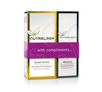 Nutralash - Set Ventaja de Máscara y Sérum de Pestañas | Máscara negro intenso para volumen máximo | Sérum de pestañas para pestañas más largas en solo 6-8 semanas 5 ml & 3 ml
