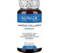Nutralie Colágeno Marino Complex Ácido Hialurónico Piel , 60 cápsulas