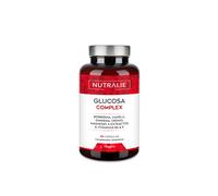 Glucosa Complex 2000mg - Azúcar Sangre - Control Glucosa Berberina Cromo Canela Gymnema Pimienta Negra Melon Amargo Vitamina E B6 - Niveles Normales de Glucosa en Sangre - 60 Cápsulas Nutralie