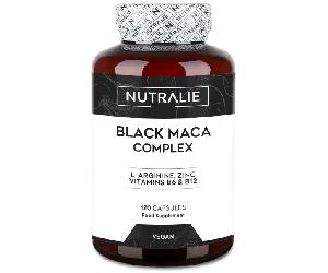 Nutralie Maca Negra Andina Complex 24.000mg con B6 y B12 120 Cápsulas
