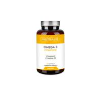 Nutralie Omega 3 Complex 2000mg + E + B3 EPA DHA 60 Softgels