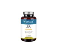 Coenzima Q10 Complex 250mg 100% Pura - 120 Cápsulas Coq10 Potente Antioxidante - Vit C E B2 - Refuerza Sistema Inmune - Vitaminas y Pimienta Negra - Ubiquinona Coenzyme Q10-4 Meses Nutralie