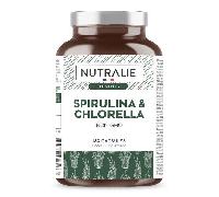 Nutralie Espirulina & Chlorella 1800 mg aumenta Energía y Fuerza 180 cápsulas