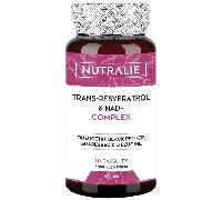 Nutralie Trans Resveratrol y NAD+ Complex Antioxidante y Antiedad 60 Cápsulas