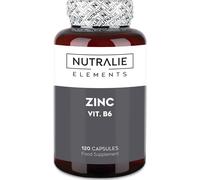 Nutralie Zinc con VItamina B6 Vegano 120 Cápsulas