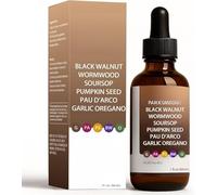 Nutralis Black Walnut Wormwood Limpiador intestinal, Favorece el equilibrio intestinal y digestivo, Mejora la energía,1PCS