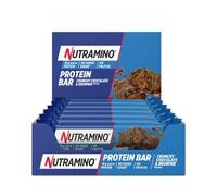 Nutramino - Lata De Barrita De Proteínas (12x55g) - Barritas Proteicas - Caja de 12 barritas de proteínas - Brownie