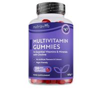 Nutravita Gummies Multivitamínicas - 120 Gummies - 14 Vitaminas y Minerales