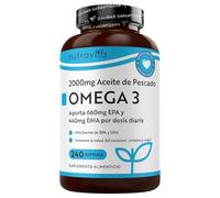 Nutravita Omega 3 2000mg - con 660mg EPA y 440mg DHA