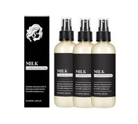 Nutre la imprimación del cabello acondicionador de la leche, desenredado e hidrato el cabello, el control del frizz con proteínas de la leche para todos los tipos de pelos (3PCS)