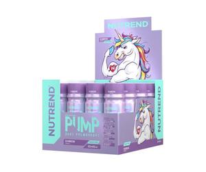 Nutrend - Pump Pre-workout Shot (20x60ml) - Shots Energéticos - Sin cafeína - Arco iris