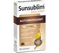 Nutreov Sunsublim Complemento alimenticio autobronceador sin sol 28 caps.