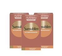 Nutreov Sunsublim Autobronceador Ultra 3 uds de28 caps