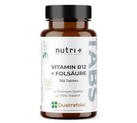 Nutri+ Vitamin B12 + Folic Acid 365 Tabs