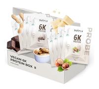 Nutri+ 6k Protein Powder Set - Paquete de Muestras (8x 30g) - Paquete de Muestra de Proteínas en Polvo - 6k Pruebas - en varios Sabores